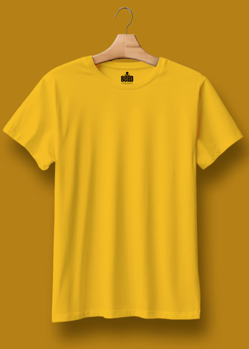 Solid Mustard Yellow